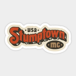 STUMPTOWN MC Sticker